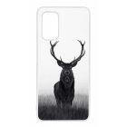 szarvas szarvasos agancs őszi fehér Samsung Galaxy A32 4G tok