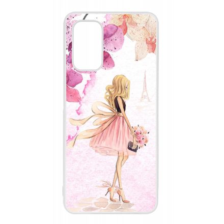 virágos fashion menyasszony párizs paris eiffel torony tavaszi Samsung Galaxy A32 4G tok