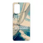 Minden nap egy új kezdet vitorlás tenger nyár Samsung Galaxy A32 4G tok