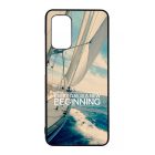 Minden nap egy új kezdet vitorlás tenger nyár Samsung Galaxy A32 4G tok