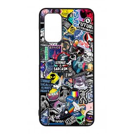 NASA matricabomba astronaut űrhajós stickerbomb Samsung Galaxy A32 4G tok