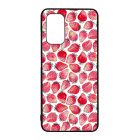 Strawberry BOOM - Eper mintás Samsung Galaxy A32 4G tok