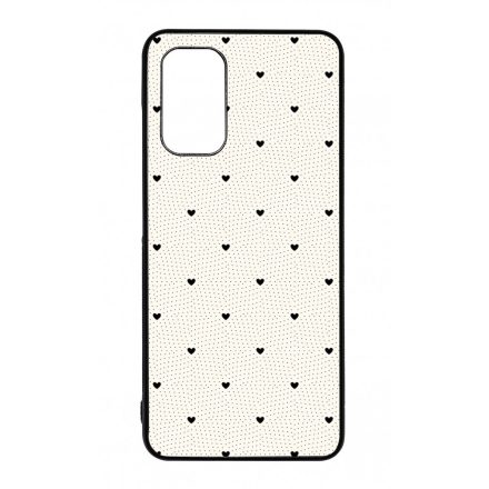 Elegáns szívecskés - CREAM - szives csajos Samsung Galaxy A32 4G tok