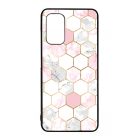 Geometric Rose Gold marvanyos marvany mintas Samsung Galaxy A32 4G tok