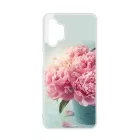 virágos tavaszi vintage rózsaszín rózsás Samsung Galaxy A32 5G tok