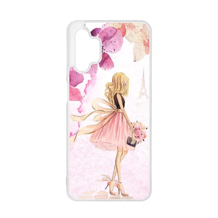 virágos fashion menyasszony párizs paris eiffel torony tavaszi Samsung Galaxy A32 5G tok