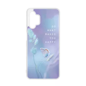 virágos tavaszi pillangós lepkés Samsung Galaxy A32 5G tok