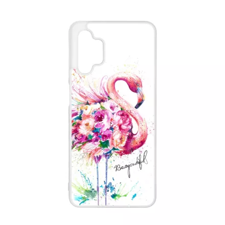 Álomszép Flamingo tropical summer nyári Samsung Galaxy A32 5G tok