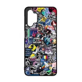 NASA matricabomba astronaut űrhajós stickerbomb Samsung Galaxy A32 5G tok