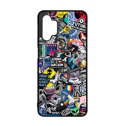 NASA matricabomba astronaut űrhajós stickerbomb Samsung Galaxy A32 5G tok