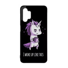 Unikornis - morcos reggel unicorn egyszarvú Samsung Galaxy A32 5G tok