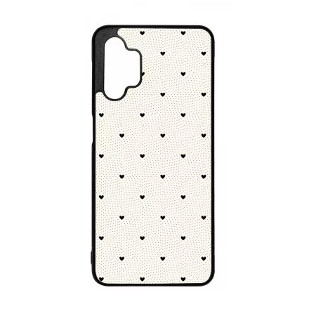 Elegáns szívecskés - CREAM - szives csajos Samsung Galaxy A32 5G tok
