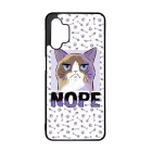 NOPE Cat Antisocial Antiszocialis Meno Trendi Samsung Galaxy A32 5G tok