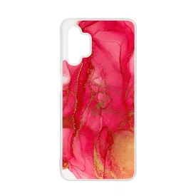Carmen Gold marvanyos marvany mintas arany piros Samsung Galaxy A32 5G tok
