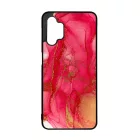 Carmen Gold marvanyos marvany mintas arany piros Samsung Galaxy A32 5G tok