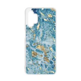 Blue Gold marvanyos marvany mintas Samsung Galaxy A32 5G tok