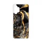 Luxury Golden Black marvanyos marvany mintas Samsung Galaxy A32 5G tok