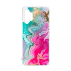 Pink gold Mixed Inks arany mintas marvanyos Samsung Galaxy A32 5G tok