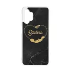 kerd a neveddel marble marvany mintas Heart szivecskes Samsung Galaxy A32 5G tok