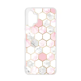 Geometric Rose Gold marvanyos marvany mintas Samsung Galaxy A32 5G tok