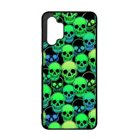 Green Skulls - Halloween Samsung Galaxy A32 5G tok