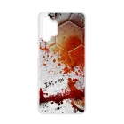 Kerd a neveddel RED kezilabda mintas Samsung Galaxy A32 5G tok