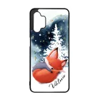 Tündéri róka - Téli mintás Samsung Galaxy A32 5G tok