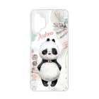 Édes kis Panda - Téli mintás Samsung Galaxy A32 5G tok