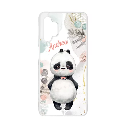 Édes kis Panda - Téli mintás Samsung Galaxy A32 5G tok