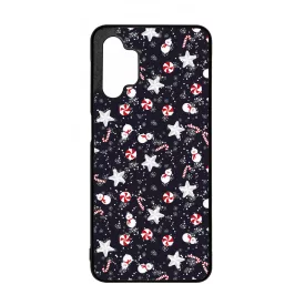 Cuki karácsonyi díszek mintás Samsung Galaxy A32 5G tok