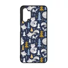Tündéri Karácsonyi róka mintás Samsung Galaxy A32 5G tok