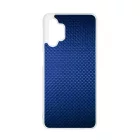 Gyönyörű kék karbon fiber mintás Samsung Galaxy A32 5G tok