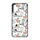 Tündéri rajzolt kutya mintás Samsung Galaxy A32 5G tok
