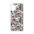Csodaszép szürke vintage lovas mintás Samsung Galaxy A32 5G tok