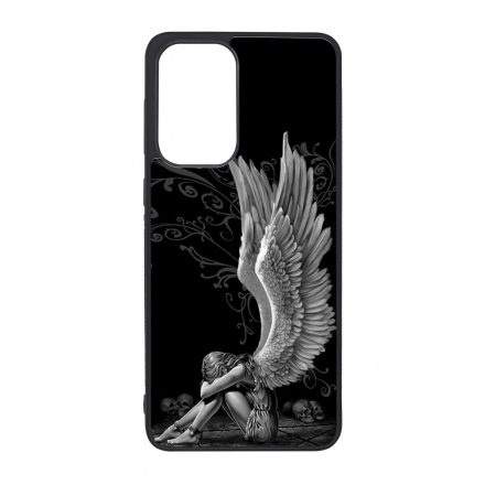 angyal angyalos fekete bukott Samsung Galaxy A33 5G tok