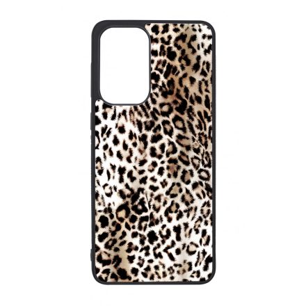 Natural Leopard Wild Beauty Animal Fashion Csajos Allat mintas Samsung Galaxy A33 5G tok