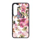 pillangós lepkés virág mintás Samsung Galaxy A35 tok
