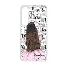 Kérd a Neveddel - LOVE Girl szerelem valentin napi Samsung Galaxy A35 tok