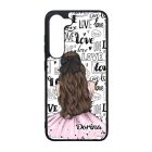 Kérd a Neveddel - LOVE Girl szerelem valentin napi Samsung Galaxy A35 tok