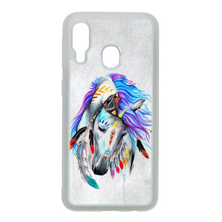 lovas indián ló art művészi native Samsung Galaxy A40 tok