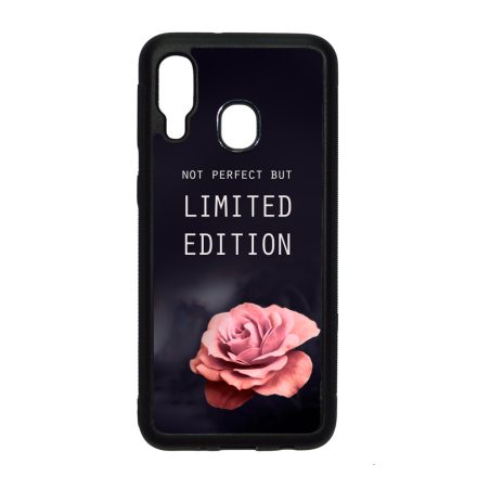 i am Not Perfect But Limited edition viragos rose rozsas  Samsung Galaxy A40 tok
