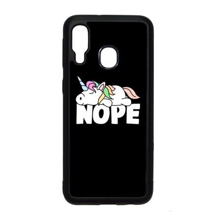 NOPE unikornis unicorn egyszarvú Samsung Galaxy A40 tok