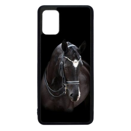 barna lovas ló Samsung Galaxy A41 fekete tok