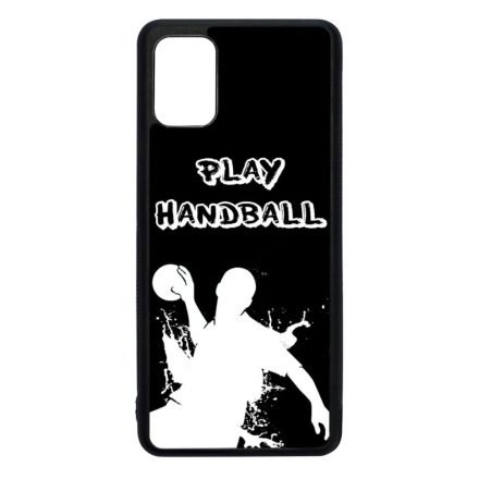 kézilabda kézilabdás kézizz handball Samsung Galaxy A41 fekete tok