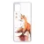 róka rókás fox Samsung Galaxy A41 átlátszó tok