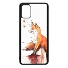 róka rókás fox Samsung Galaxy A41 átlátszó tok