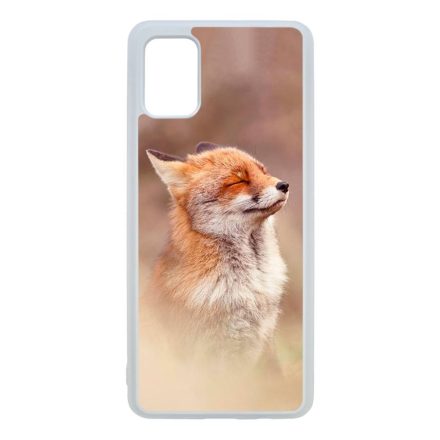 róka rókás fox Samsung Galaxy A41 átlátszó tok