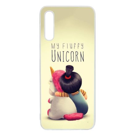 agnes unikornis gru my fluffy unicorn Samsung Galaxy A50 átlátszó tok