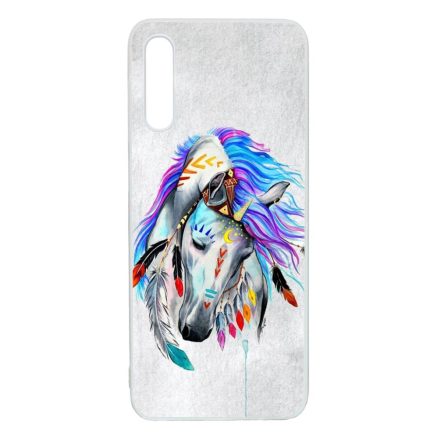 lovas indián ló art művészi native Samsung Galaxy A50 átlátszó tok