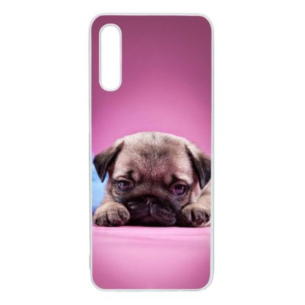 kölyök kutyus francia bulldog kutya Samsung Galaxy A50 átlátszó tok